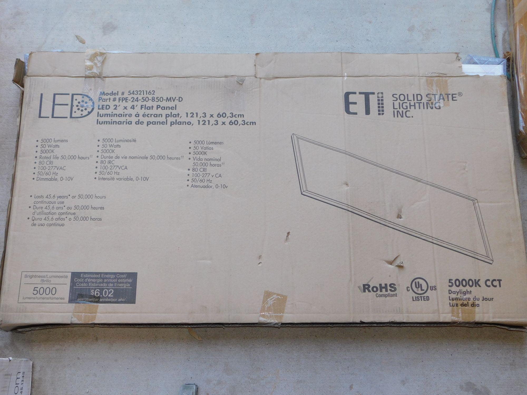 Long Bright ETI LED 2'x4' Flat Panel - Image 6