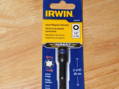 Irwin 1/4" Impact Magnetic Nutsetter