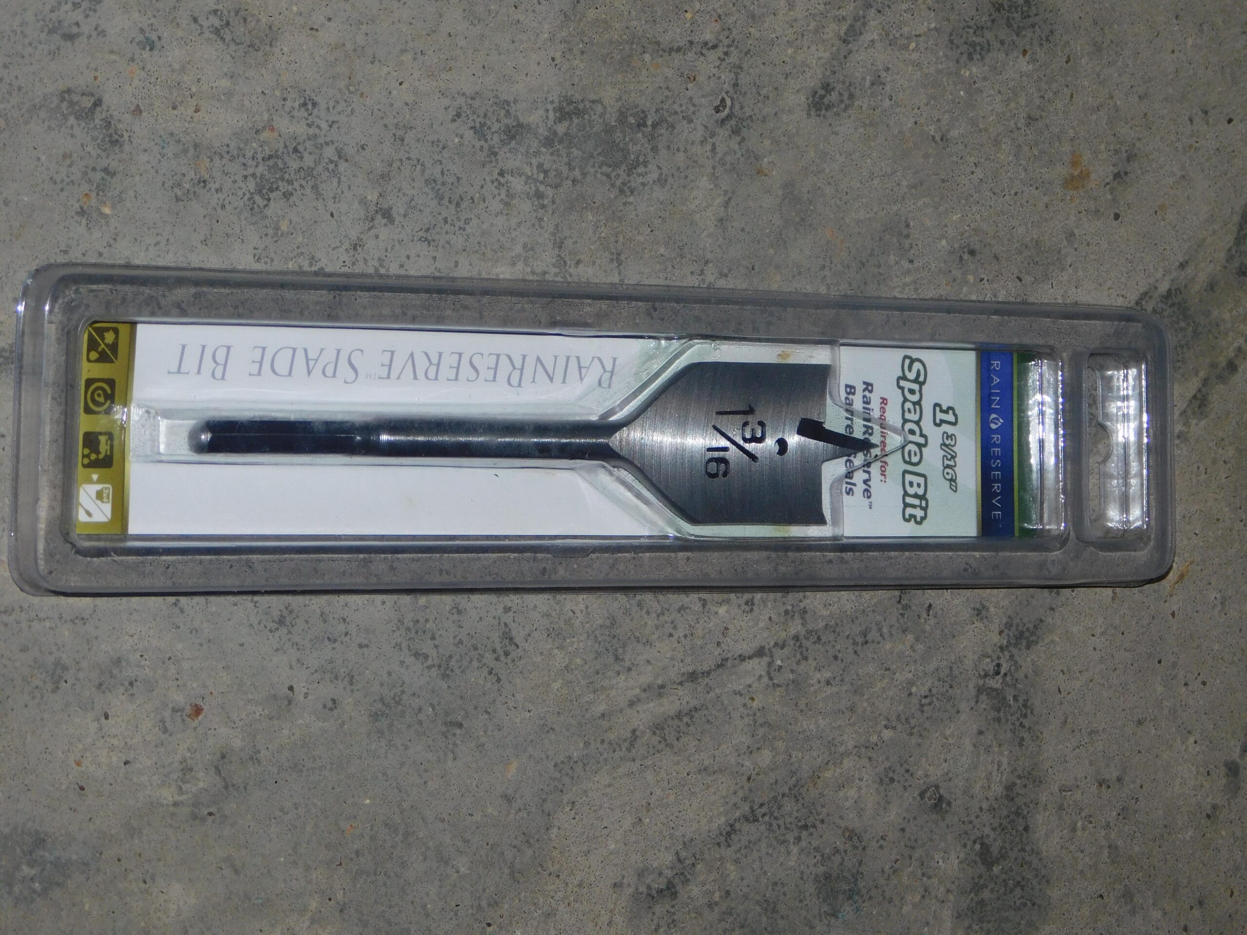 Rain Reserve 1-3/16" Spade Bit
